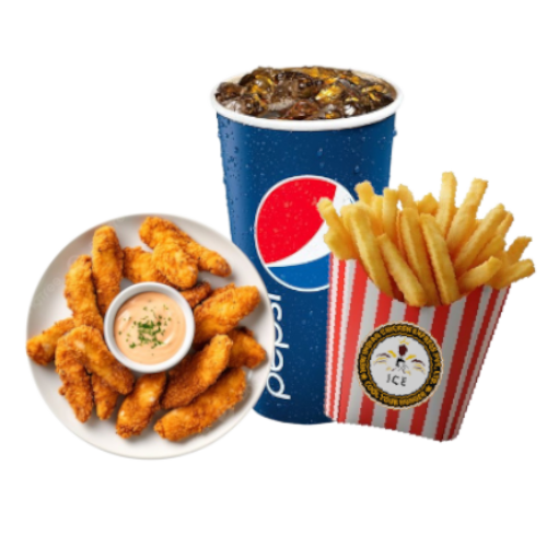 Dinner Meal (3pcs Chicken + Fries + Pepsi)